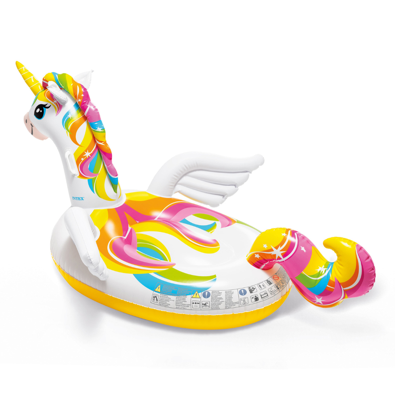 Flotador Inflable Unicornio Encantado 198x140x97Cm-2