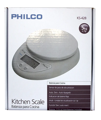Balanza Philco digital cocina ks-428-2