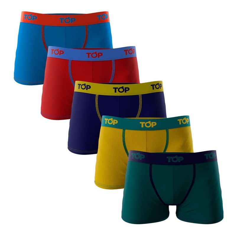 Boxers Niño Algodón Pack 5 C4-0