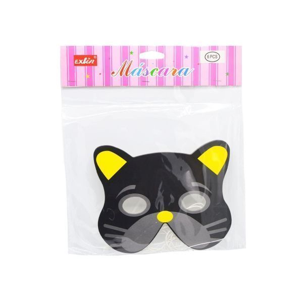 Máscara - Gato - 6pcs-0