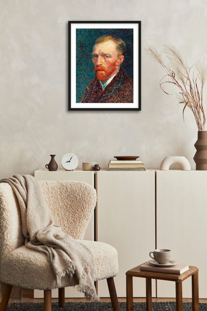 Cuadro 40x50 Van Gogh - Self Portrait-1