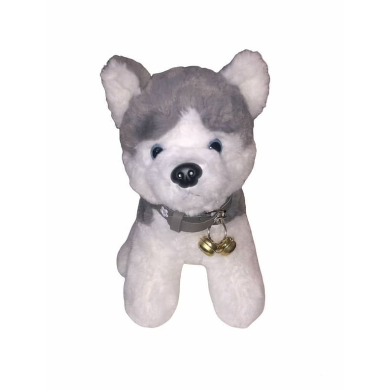 Peluche De Perro Lobo Suave Y Divertido-0