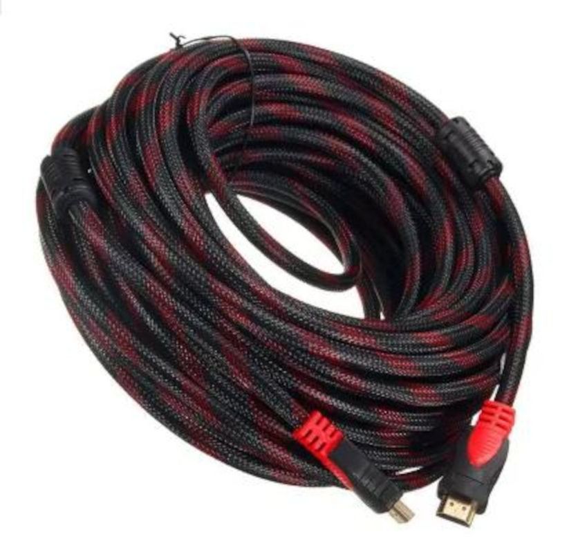 Cable Hdmi 4k Protegido Reforzado 20 Metros Full HD-0