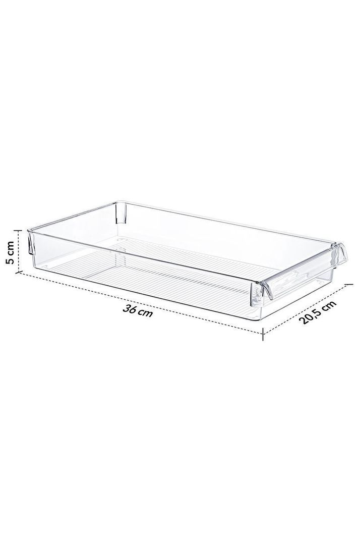Organizador Clear Frontal Maxi Transparente-2