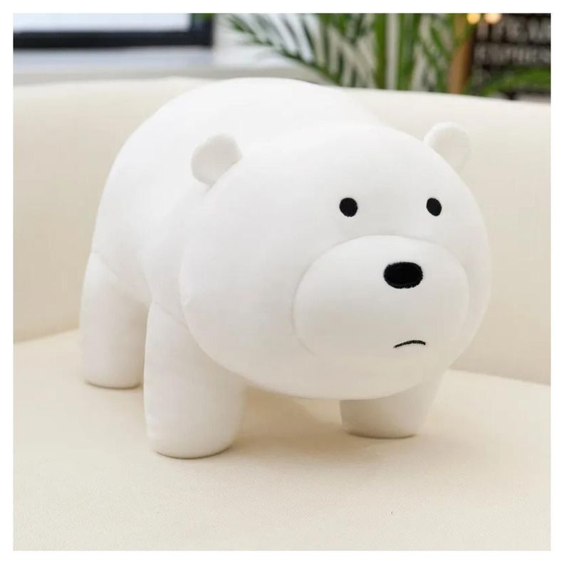 Juguete Pack 3 Peluches Osos 30cm Pardo Polar Panda-3