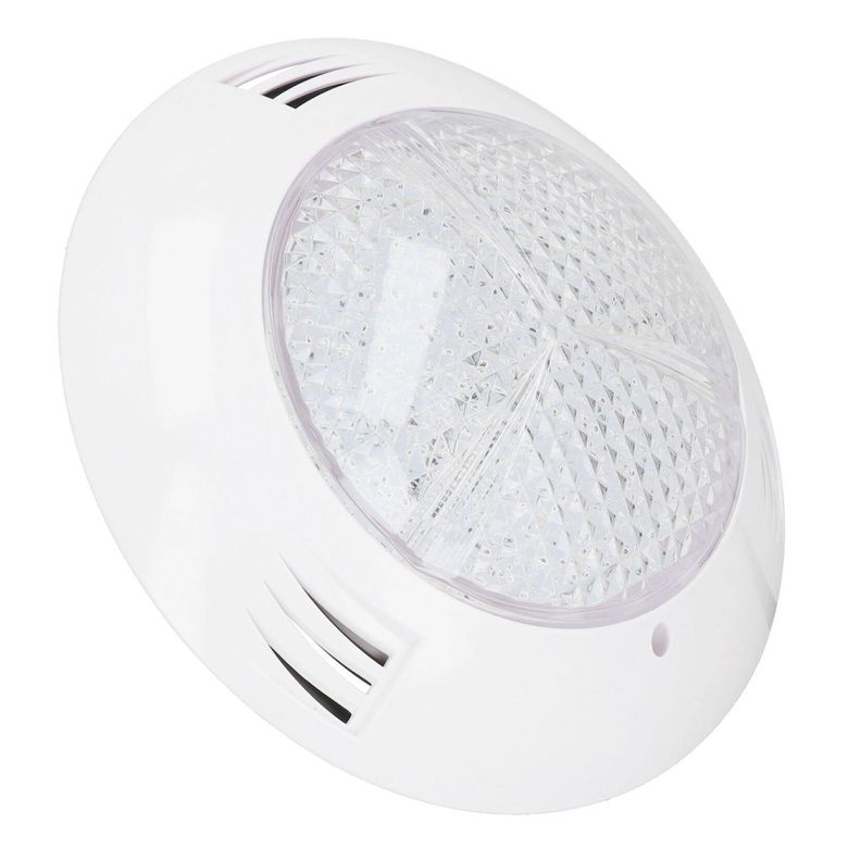 Foco LED Piscina RGB Con Control Remoto Azul 24W/12V + Fuente De Poder 5Amp-5