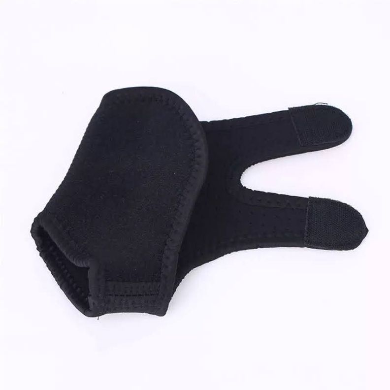 Tobillera De Compresión Ajustable Elasticada-4