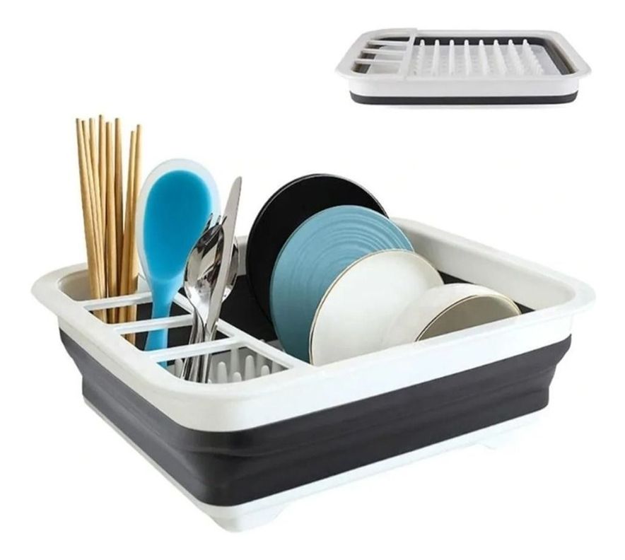 Estante Escurridor Seca Platos Organizador-0
