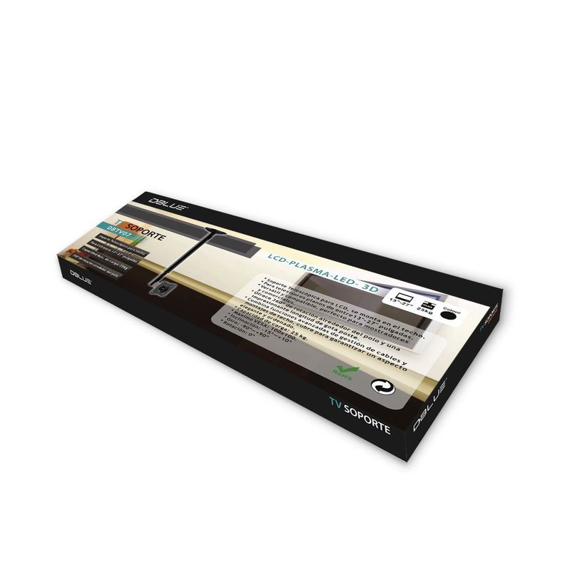 Soporte Tv Telescópico Techo De 13 A 27 Pulgadas - PuntoStore-1