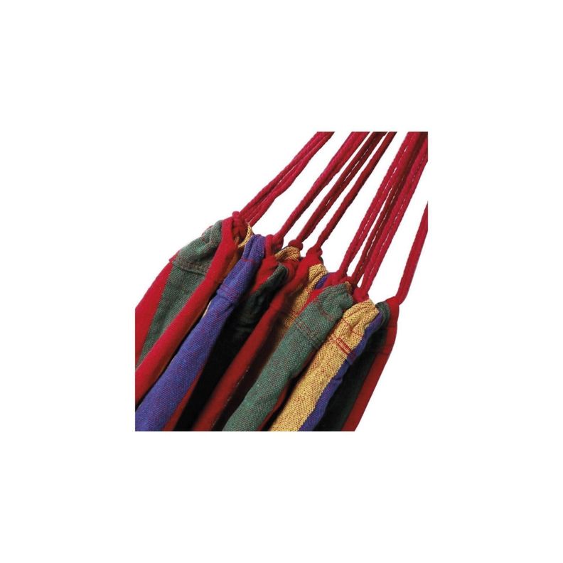 Hamaca Colgante Para Jardin 180x150 Cms 2 Plazas Roja-1