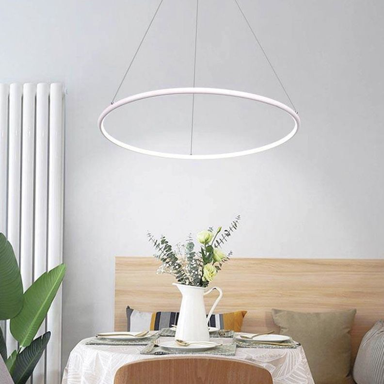 Lámpara Colgante Aro LED 40W Cálido-2