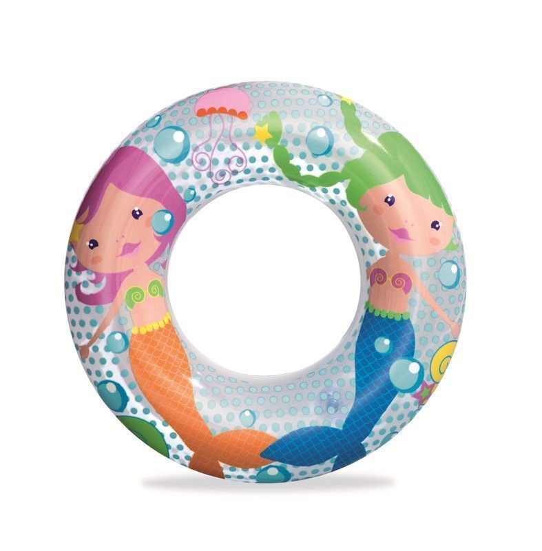 Flotador Aro 51cm Animales Acuaticos Sirena-0