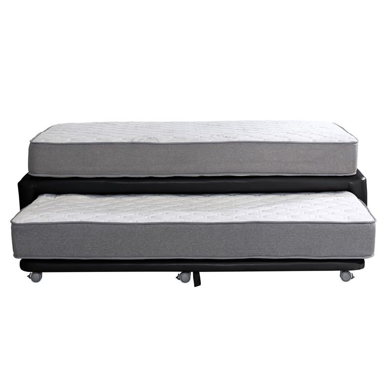 CAMA NIDO ZEN BEST PU NEGRO 1 1/2 PZA-0
