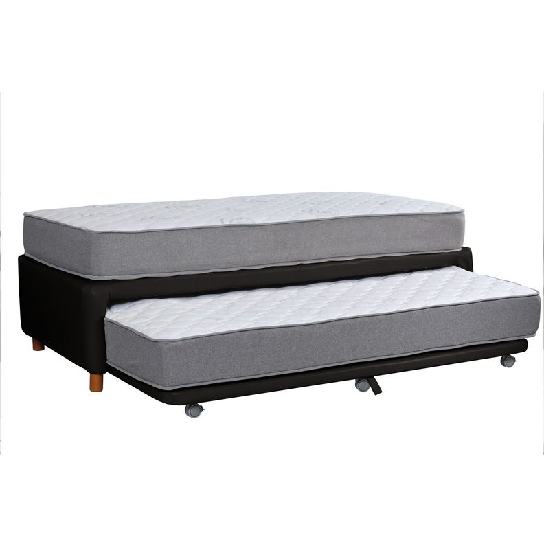CAMA NIDO ZEN BEST PU NEGRO 1 1/2 PZA-1
