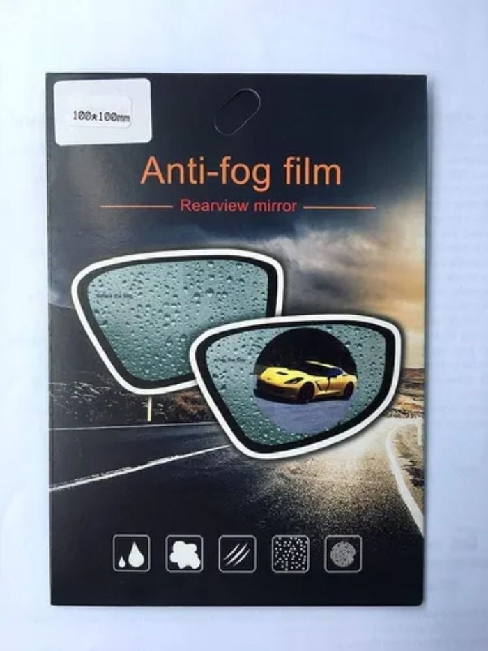 Lamina Antiniebla Para Espejo Retrovisor De Auto Hidrofóbico-0