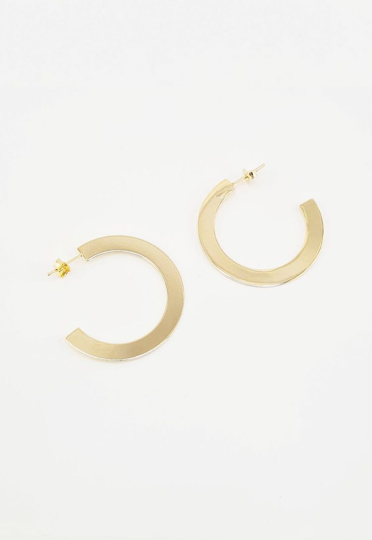 Aros Pamplona Baño de Oro 24k.-1