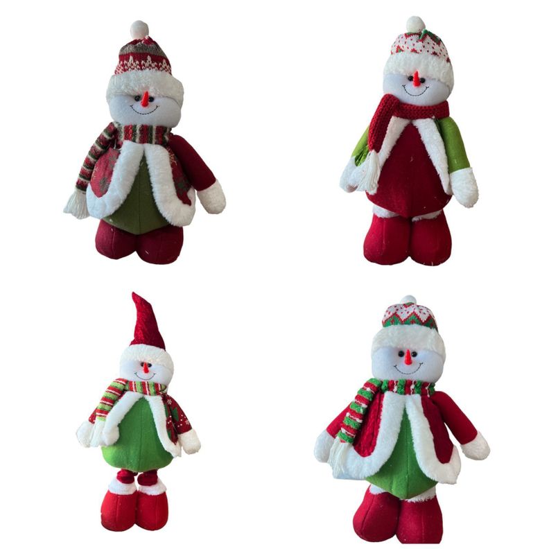 Mono Patas Largas Muñeco De Navidad Muñeco De Nieve-1