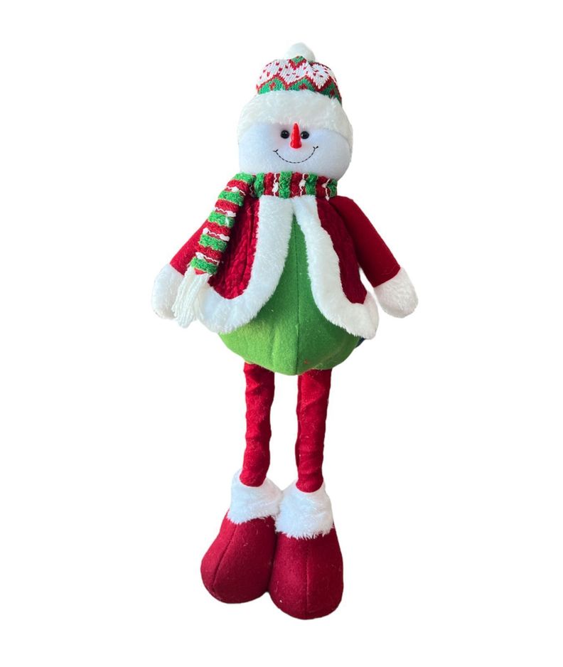 Mono Patas Largas Muñeco De Navidad Muñeco De Nieve-0