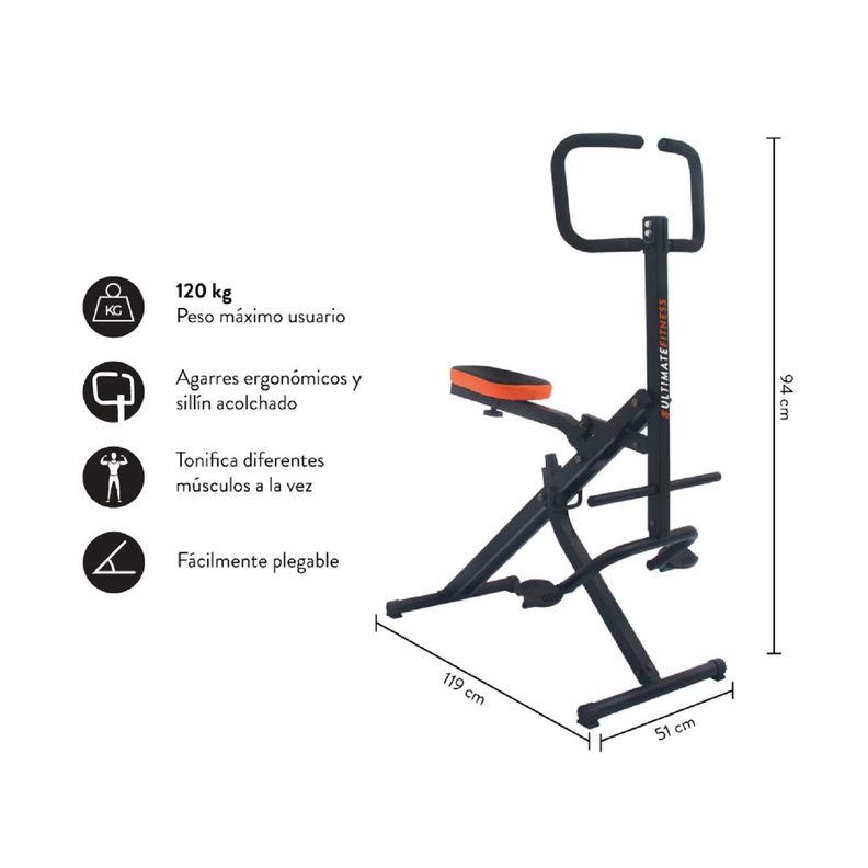 Maquina Abdominales Total Abs Crunch – AB Shaper-1