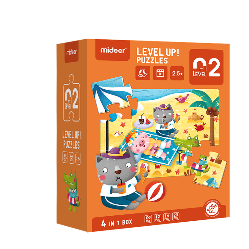 LEVEL PUZZLE NIVEL 2 CUATRO ESTACIONES, 4 PUZZLES-3