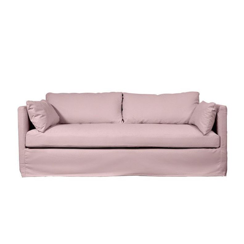Sofa Quepe Lino Palo Rosa 3C