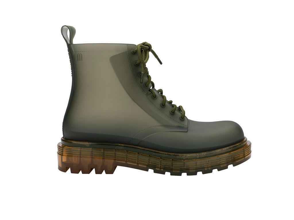 Botin Coturno Verde Musgo Melissa-0