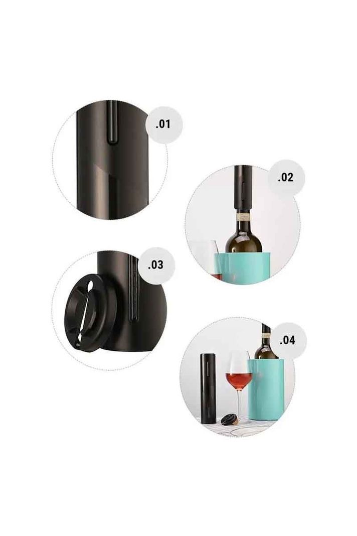 Sacacorchos Destapador De Vino Automatico-1