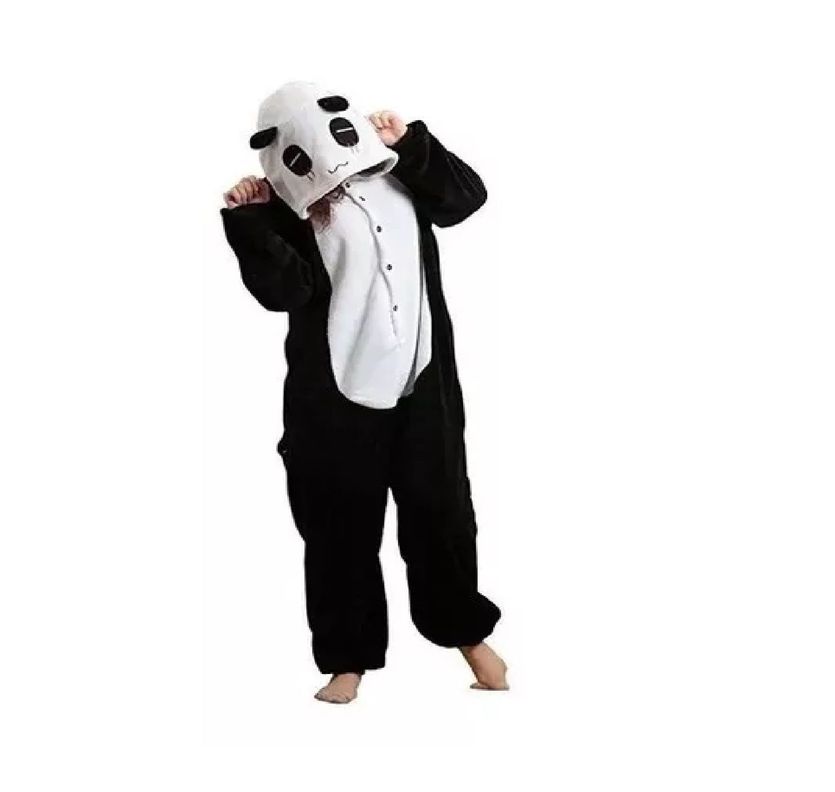 Pijama Enteros Animales Niños y Adultos Panda-0
