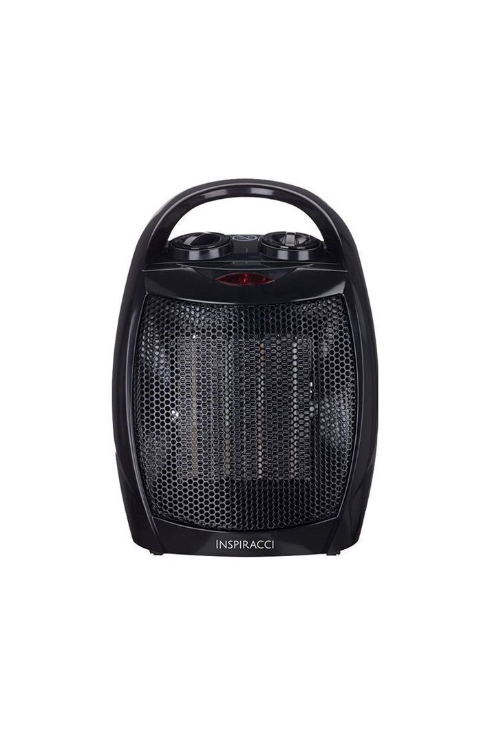 Calefactor Termoventilador Cerámico Vertical Negro-0