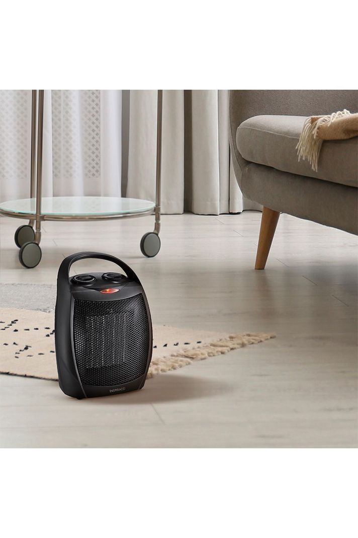 Calefactor Termoventilador Cerámico Vertical Negro-1