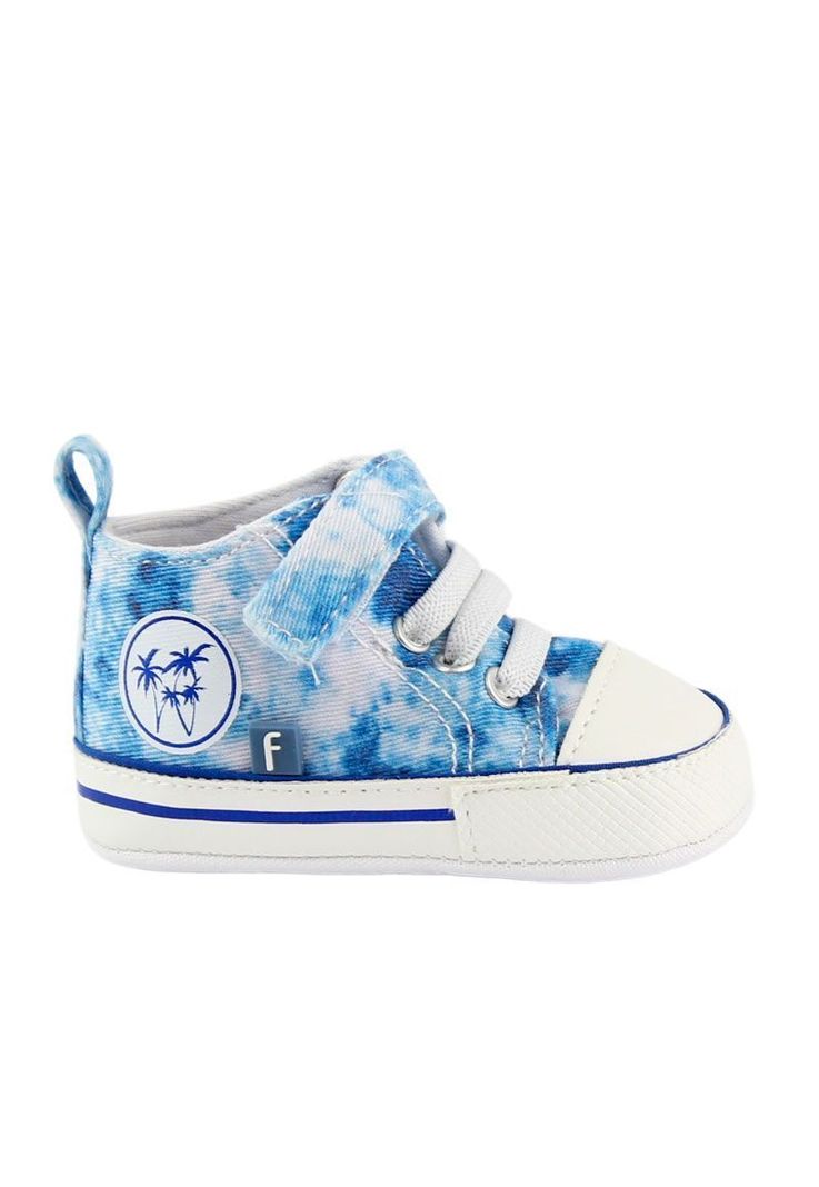 Zapatilla caña velcro elastico bebé soft niño 824-0
