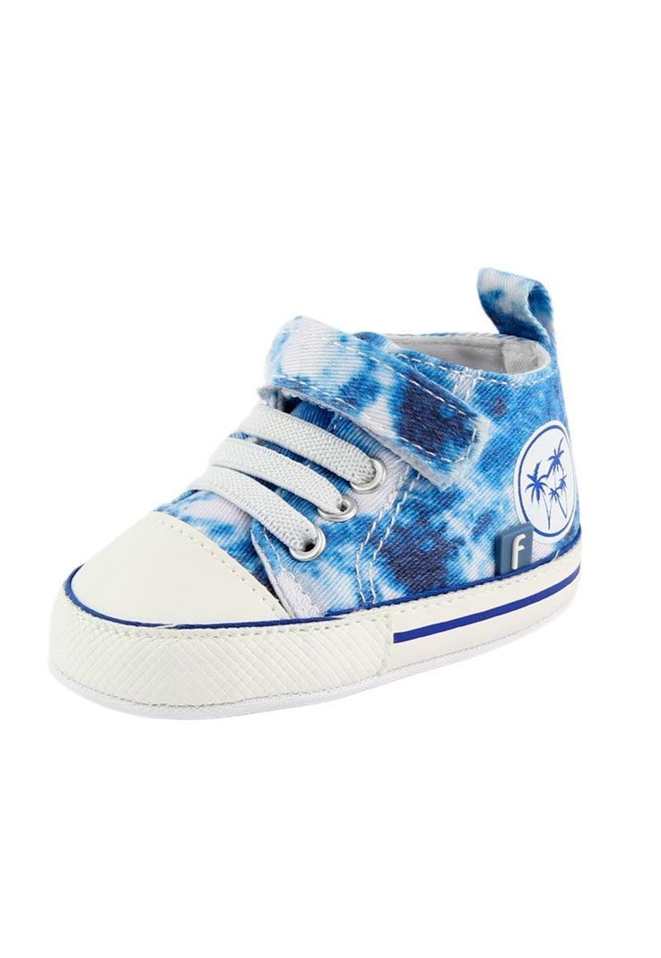 Zapatilla caña velcro elastico bebé soft niño 824-1