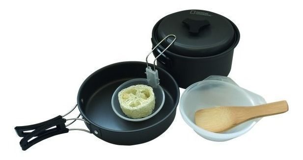 Set Cocina 2p Camping Nuevo & Original National Geographic-2