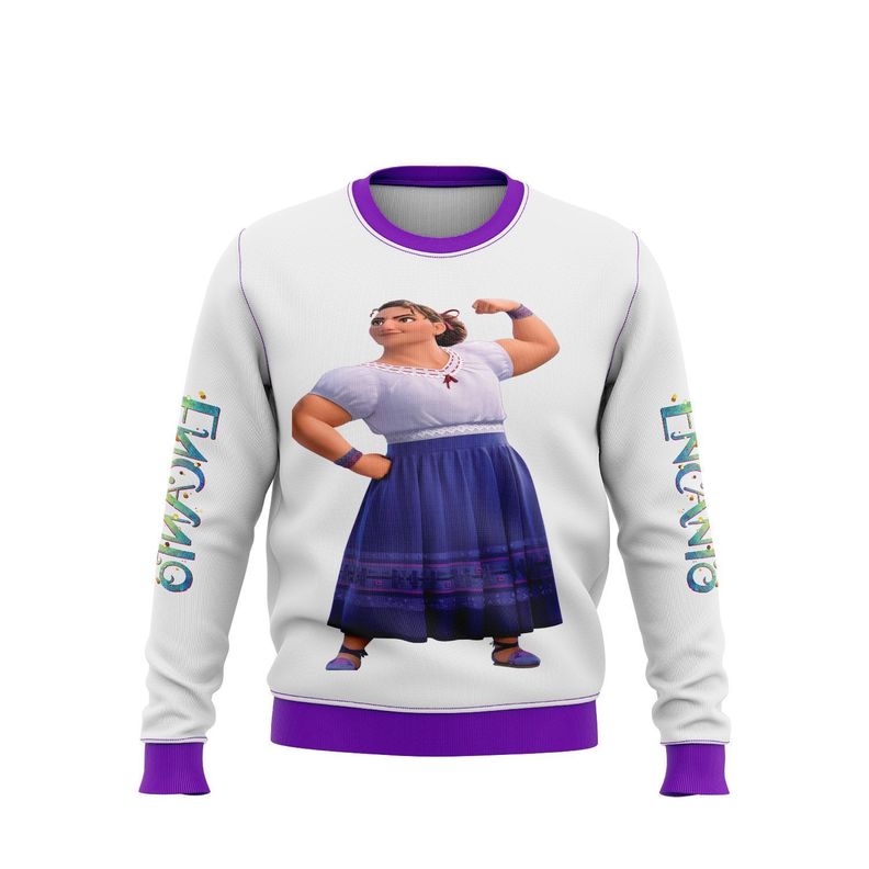 Sweater Polerón Juvenil Encanto Disney - Luisa Madrigal D13-0
