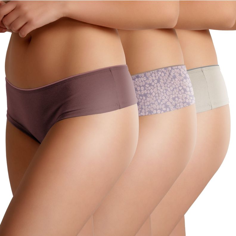 Calzón Culotte Algodón Pack 3 C5 Top-0