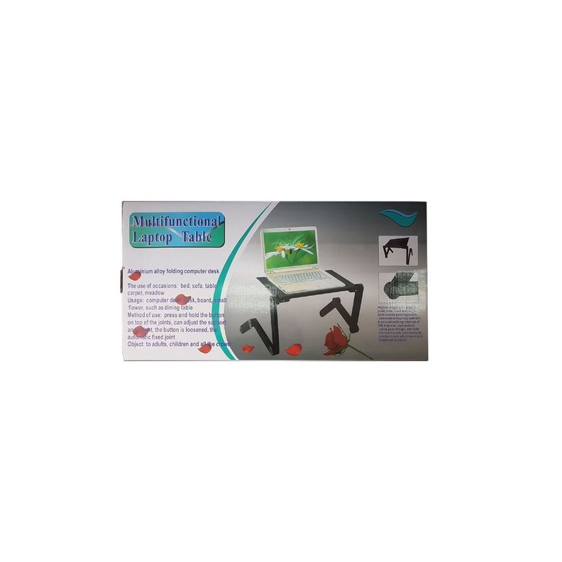 Base Mesa Para Notebook Ajustable Con Ventilador-1