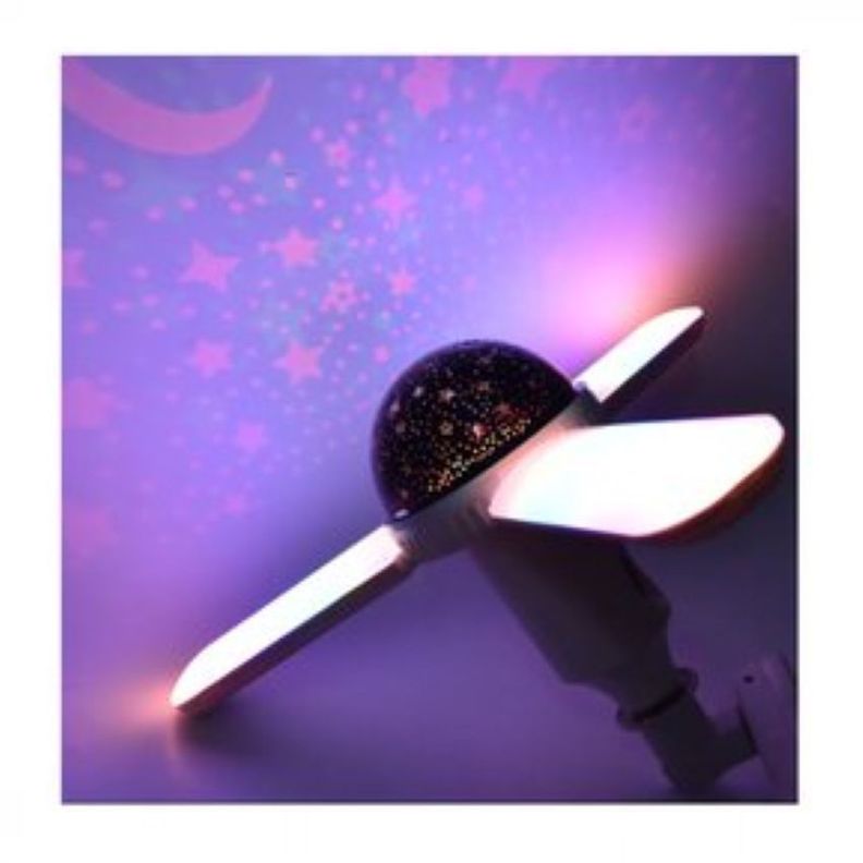 Proyector De Música De Luz De Color E27 Led Altavoz Inalámbr-7