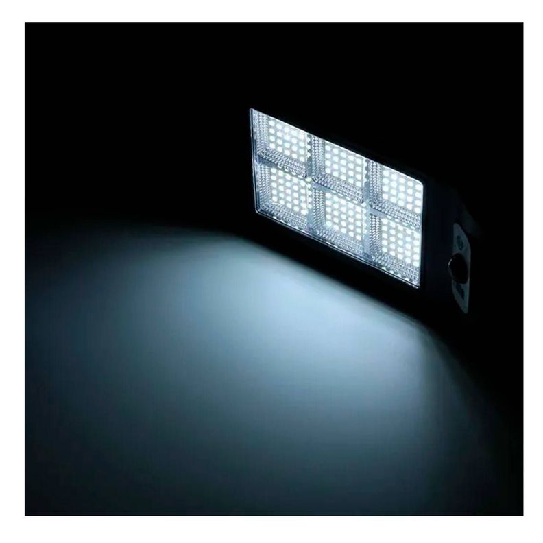 Foco Solar Led Exterior Con Sensor De Movimiento Ip65 120 LED-1