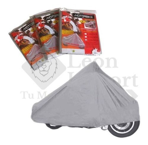 Carpa Funda Lona Cubre Moto Impermeable Resistente-2