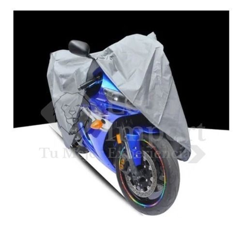 Carpa Funda Lona Cubre Moto Impermeable Resistente-3