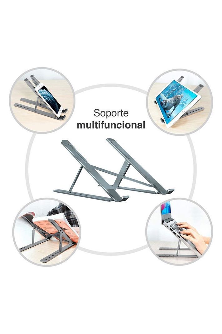 Soporte para Notebook Plegable Altura Ajustable-4