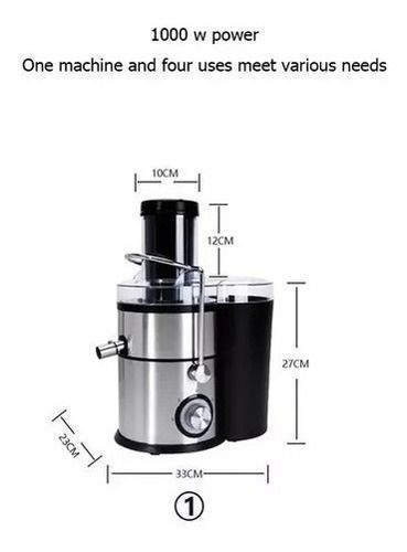 Extractor De Jugo 4 En 1 Licuadora Procesador De Alimentos-3
