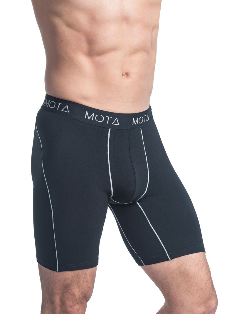 BOXER LARGO DEPORTIVO ALGODON PACK2 -4