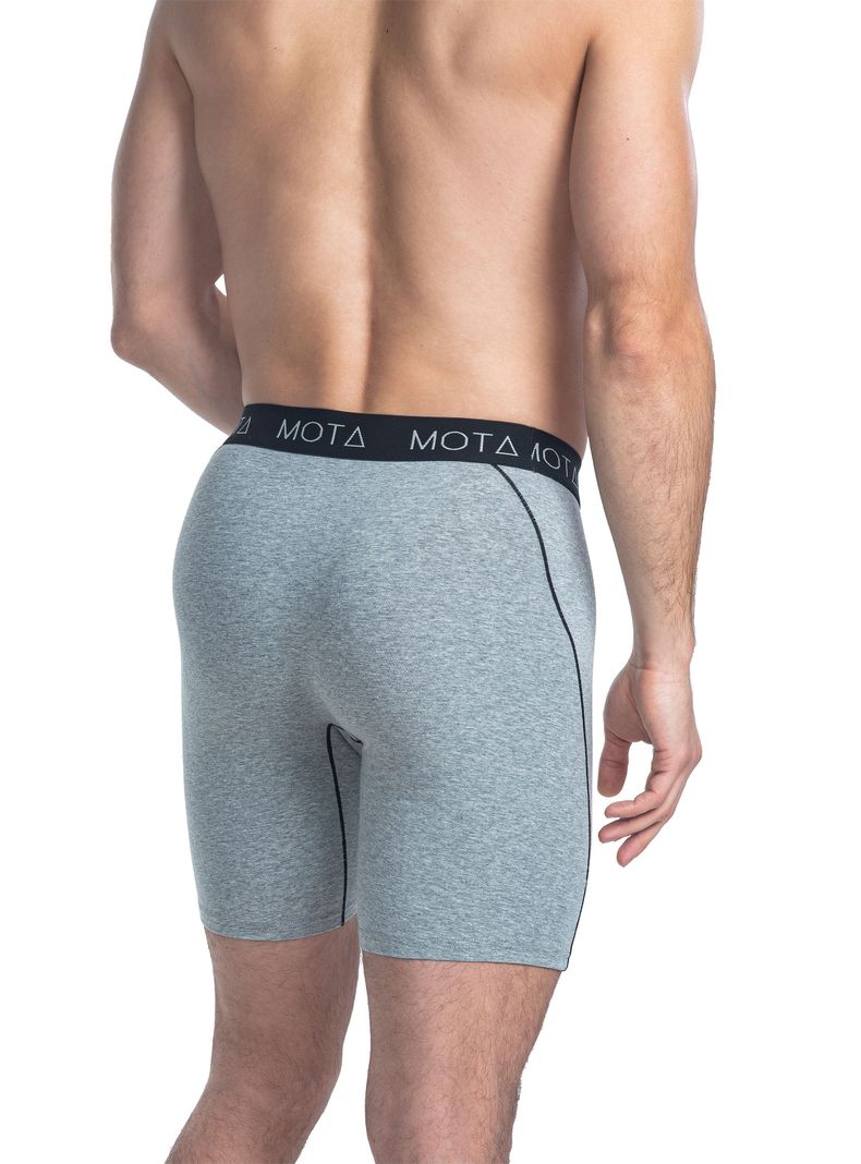 BOXER LARGO DEPORTIVO ALGODON PACK2 -1