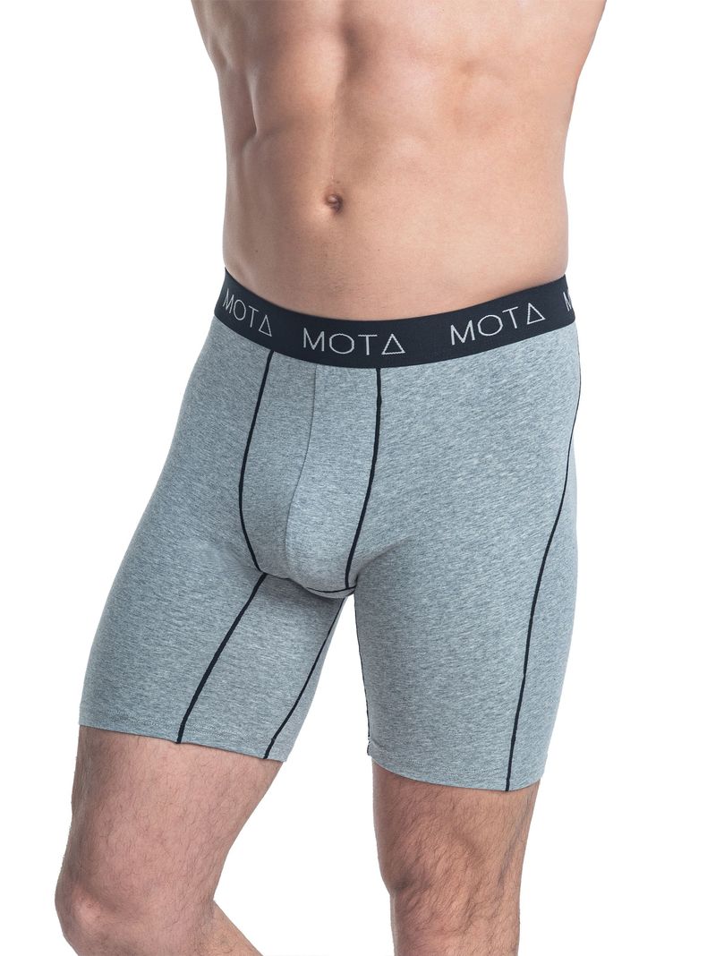 BOXER LARGO DEPORTIVO ALGODON PACK2 -5