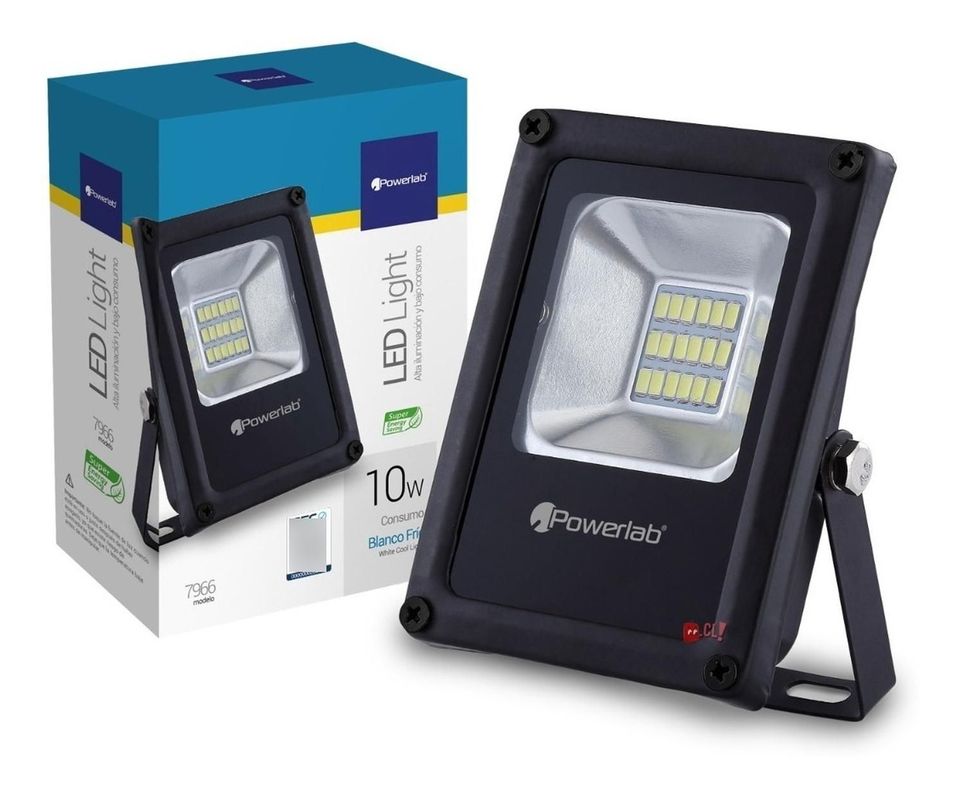 Foco Reflector Led 10w Blanco Frio Exterior - Ps-2
