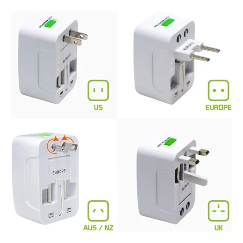 Adaptador De Enchufe Conector Universal Para Viajes-1