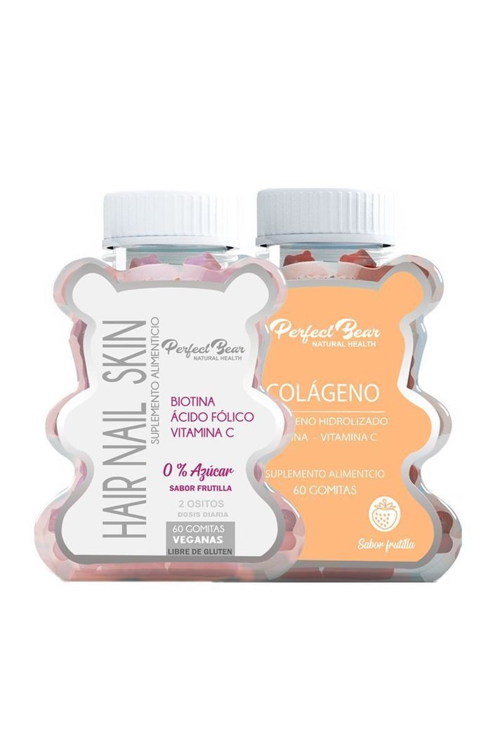 Hair  nail skin Biotina 0 % azúcar + Colágeno Hidrolizado-0