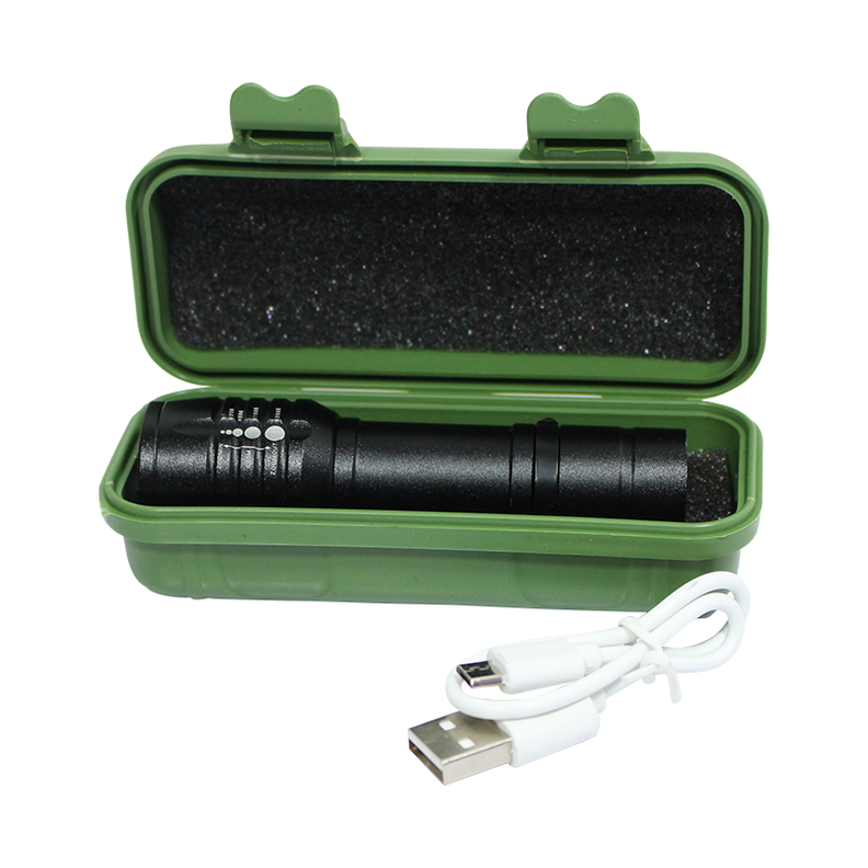 Linterna Led De Mano Recargable Power Style-0