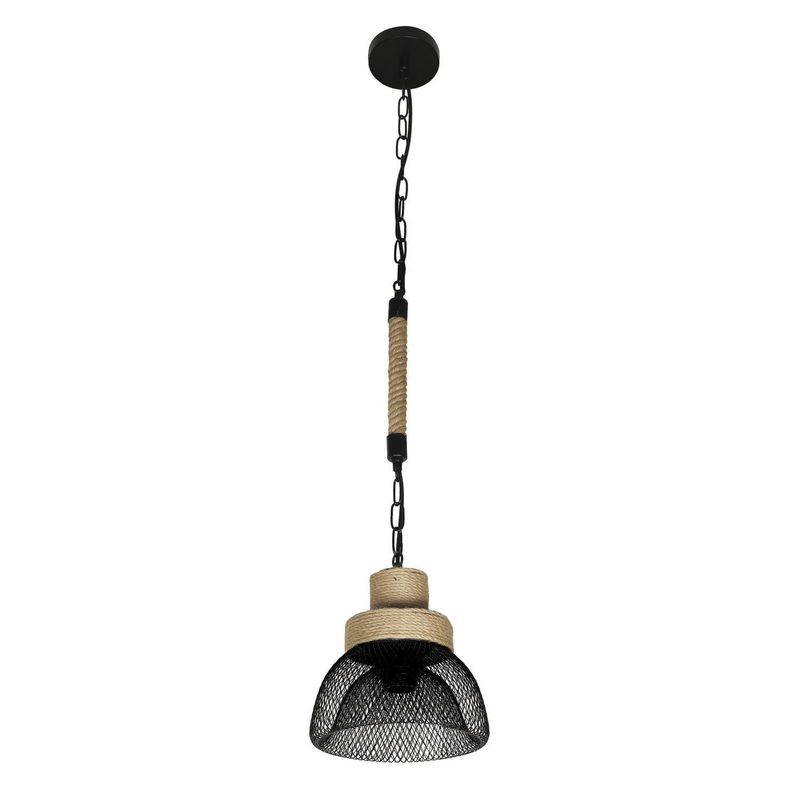 Lámpara Colgante Decorativa Rústica Con Cadena E-27-0